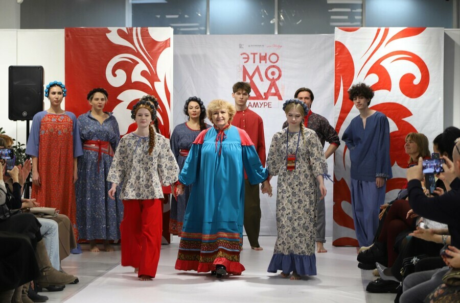 В Благовещенске прошел впечатляющий Fashionпоказ Этномода на Амуре