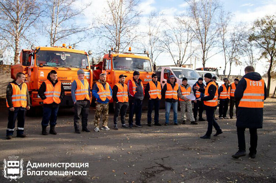 В мэрии Благовещенска рассказали сколько водителей и рабочих устроились в ГСТК