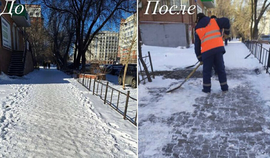 За три дня 200 тонн противогололедных материалов и 45 километров очищенных дорог  ГСТК продолжает работу
