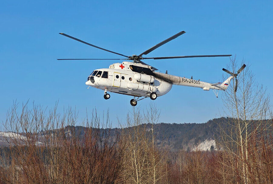 Около 100 малышей до года эвакуировала санавиация Амурской области в 2025 году