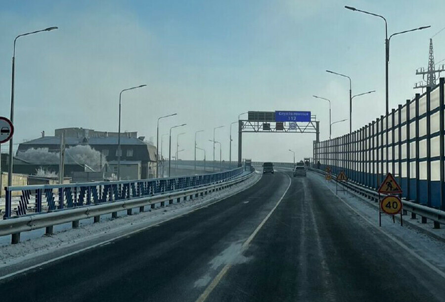 Современный монитор установят на новом мосту через Зею в Благовещенске Возможно затруднение движения