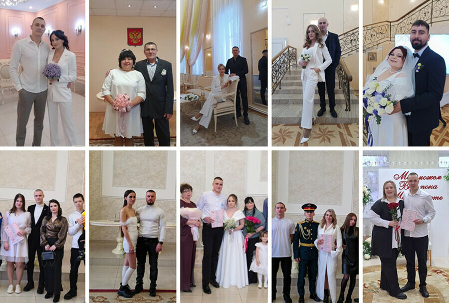 В красивую дату в Амурской области появилось много новых семей фото
