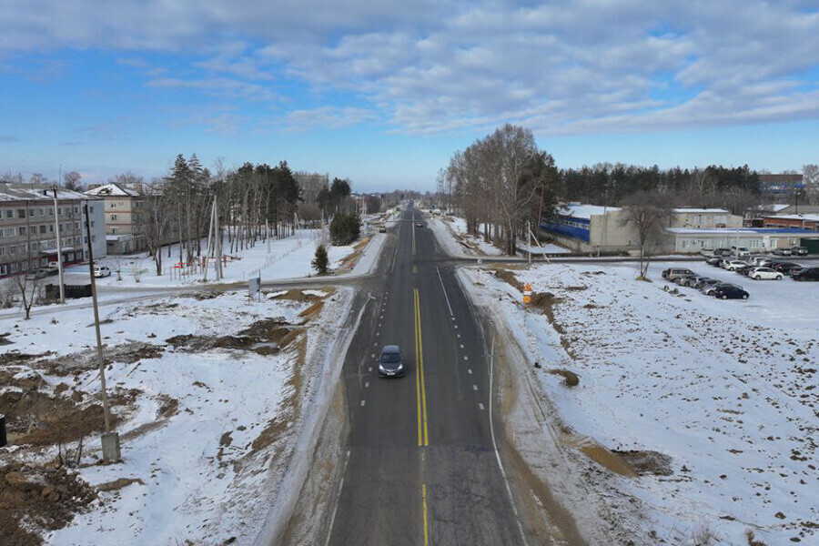 Очередной участок трассы ведущей в аэропорт Благовещенска начнут ремонтировать в декабре