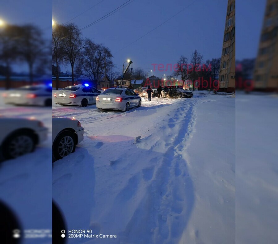 В Благовещенске произошло массовое ДТП