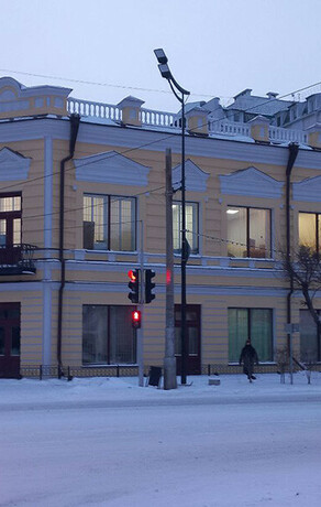 Дореволюционному зданию Благовещенска вернули исторический облик