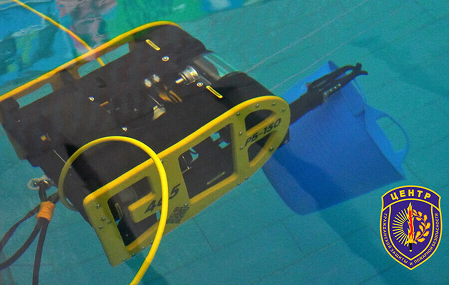 В Амурской области испытали необычный дрон в необычных условиях фото