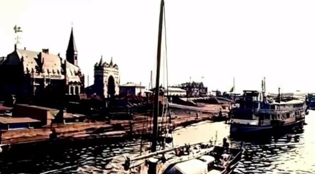 Благовещенск позапрошлого века оживили с помощью нейросетей видео