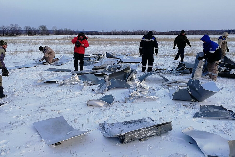 Из тайги  Амурской области вывезли почти все фрагменты ракеты запущенной с Восточного Ищут четвертый блок 