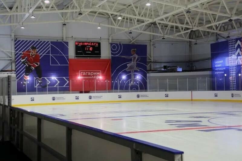 Новый крытый каток «Гагарин лед» в Благовещенске на выходных откроют для свободного катания