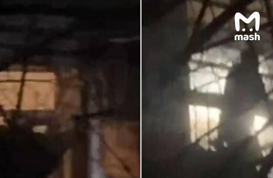 Обвалились балконы посыпался вход в подъезд БПЛА влетел в жилой дом в Волгограде