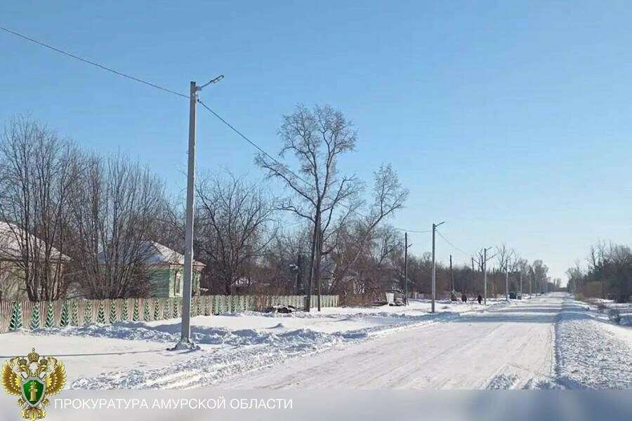 После вмешательства прокуратуры амурчанам дали свет 