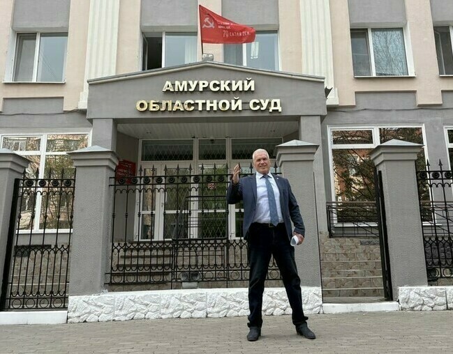 Духом бодрый в великолепной форме из колонии освободился амурский бизнесмен Александр Синьков