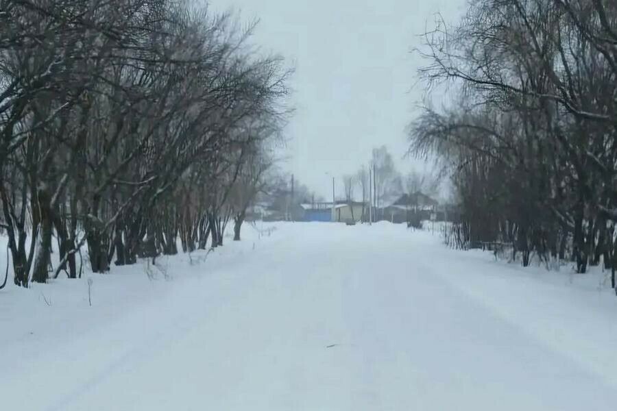 В Приамурье трассу настолько засыпало снегом что проезд возможен лишь на спецмашинах