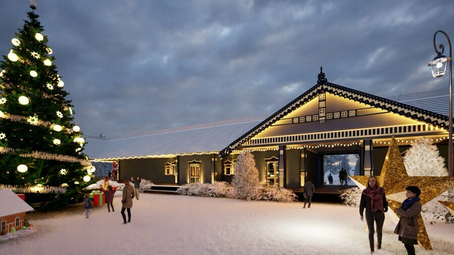 На набережной Благовещенска начали строить новое место притяжения  Амурские сезоны