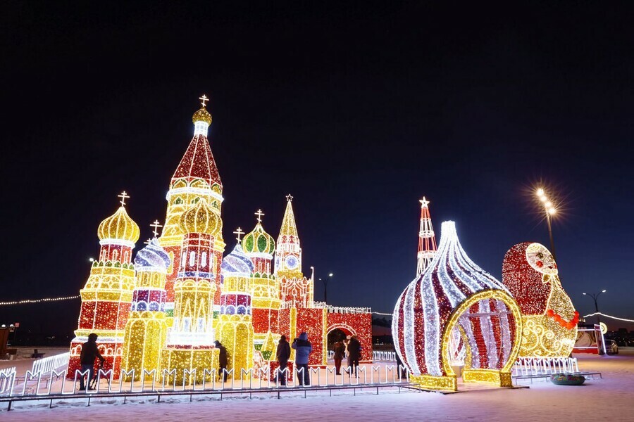 Национальный колорит и новое наполнение в ЦРТ рассказали как придумывали концепцию подготовки Благовещенска к Новому году