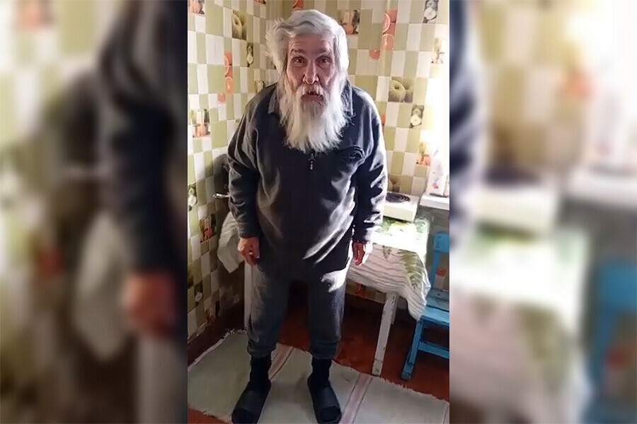 В Приамурье живет дедушка Григорий которому не дали погибнуть люди с добрыми сердцами видео