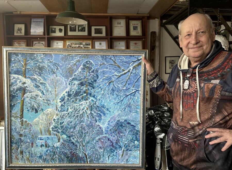Я думал это будут мои последние работы амурский художник Вадим Кондратьев накануне 70летия откровенно рассказал о себе 