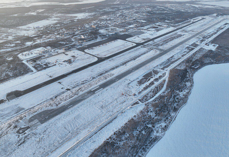 Два года в Благовещенском аэропорту действует новая ВПП что сделано