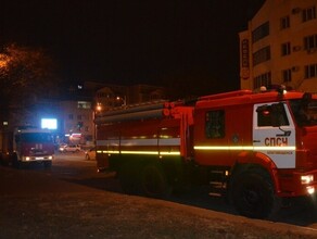В полночь в центре Благовещенска был пожар в 5этажном доме с эвакуацией жильцов