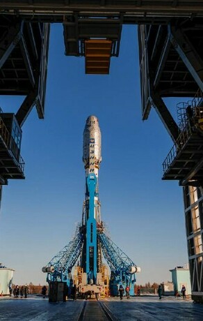 Роскосмос показал красивые снимки ракеты готовой к взлету с космодрома Восточный