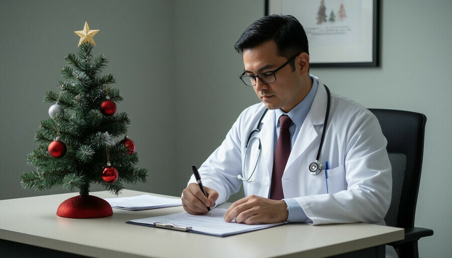 Опубликован график работы медучреждений Благовещенска в новогодние праздники