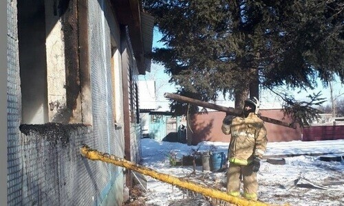 В Тамбовском районе загорелась амбулатория