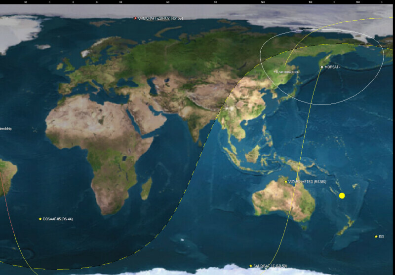 Спутник АмГУ стартовавший в космос на борту ракеты Союз вышел на орбиту и передал первые данные