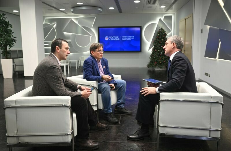 Губернатор Амурской области дал интервью федеральному агентству РИА Новости