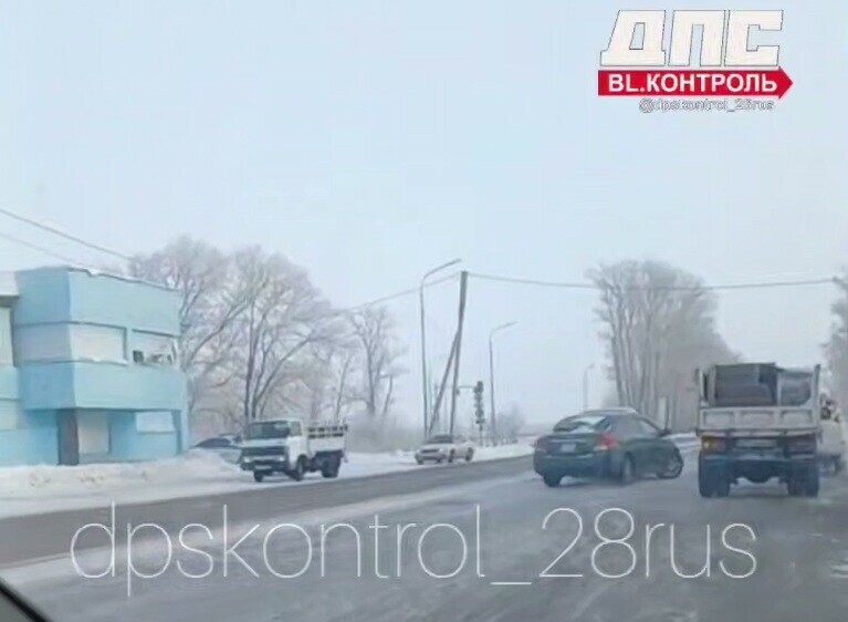 На 11м километре под Благовещенском столкнулись три авто 