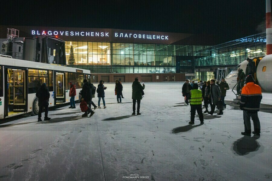 В Благовещенске перенесли вылет рейса 