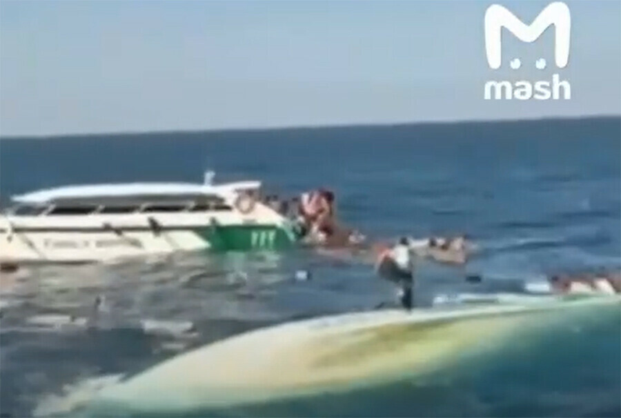 Россиянка погибла при столкновении двух судов у берегов Пхукета фото видео