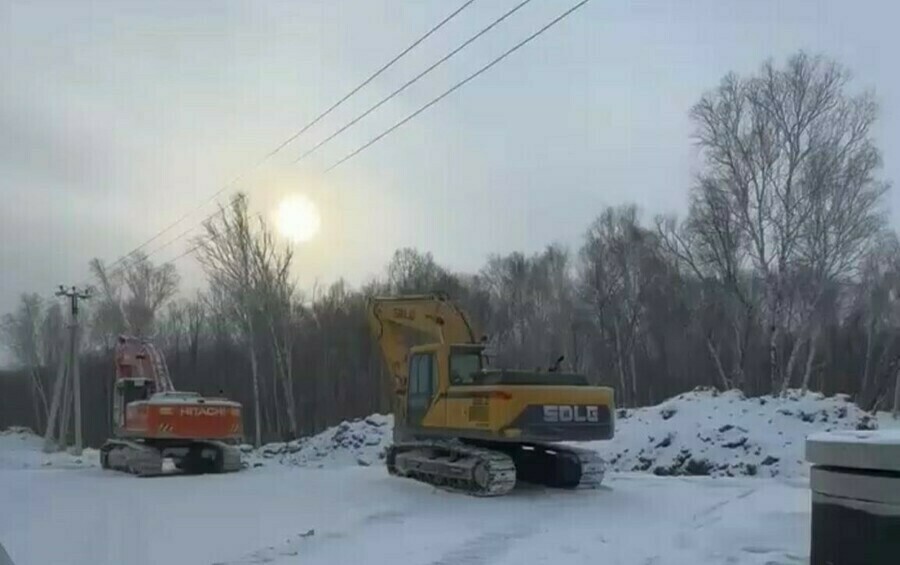 Власти Благовещенска на сети питающей посёлок Аэропорт устранили порыв 