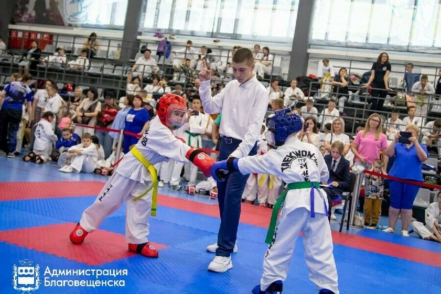 Турнир по тхэквондо состоялся в Благовещенске 