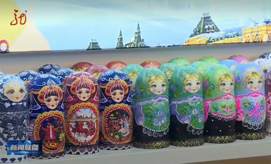 Раскрыта тайна русских матрешек которых продают в провинции Хэйлунцзян видео