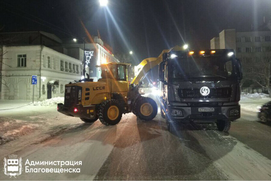 Где в Благовещенске нельзя оставлять машины этой ночью