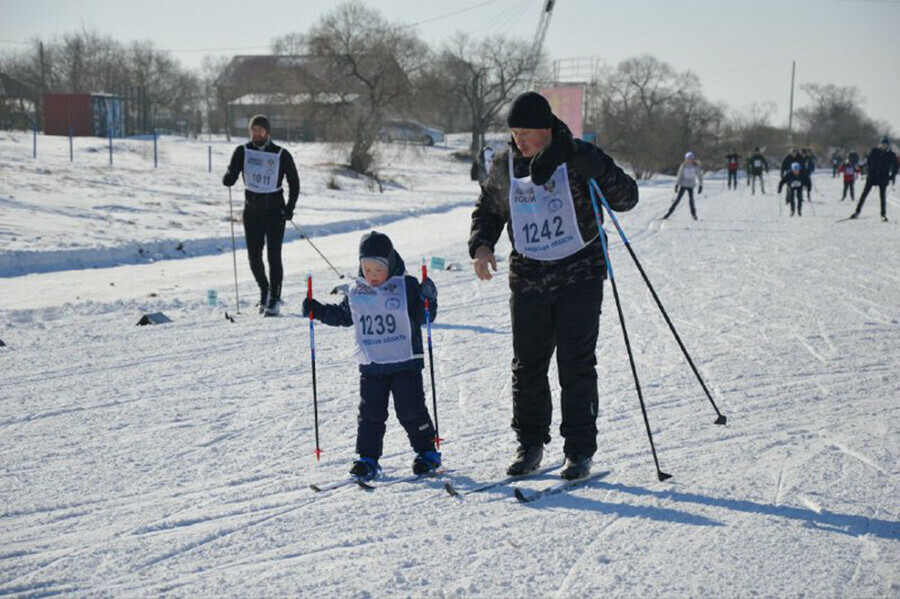 В Амурской области началась регистрация на Лыжню России