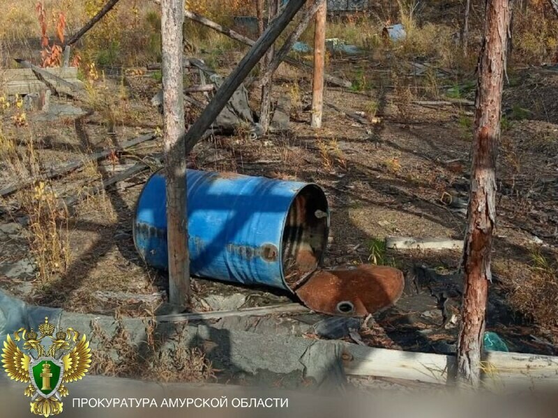 В Приамурье золотодобытчики захламили отходами участок в долине реки Тумача