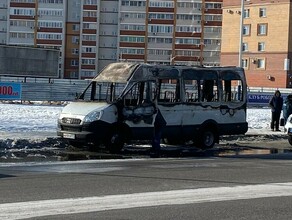Названа предварительная причина возгорания пассажирского автобуса в Благовещенске