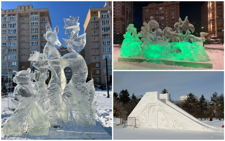 Я работал себе в убыток предприниматель из Красноярска строивший в Благовещенске снежные горки и ледовые фигуры будет судиться с администрацией города