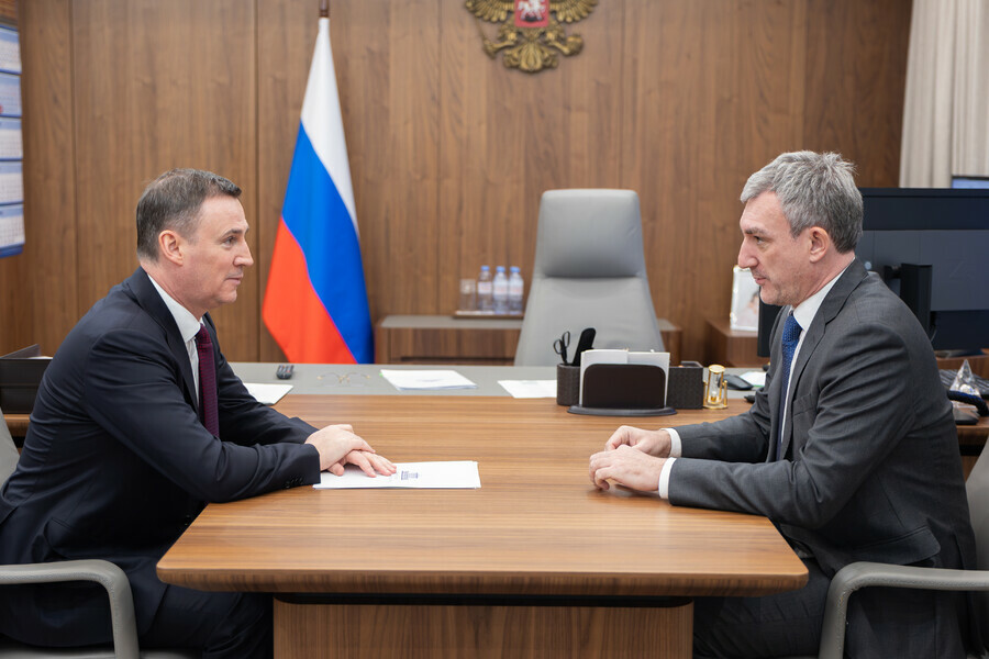 Губернатор Амурской области встретился с вицепремьером РФ Дмитрием Патрушевым