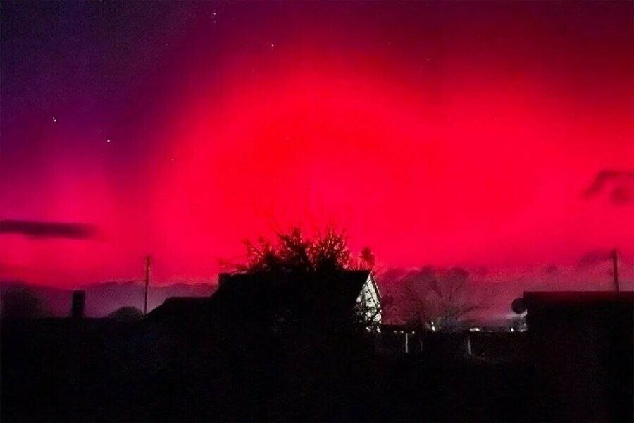 На севере Приамурья в небе увидели завораживающее явление фото 