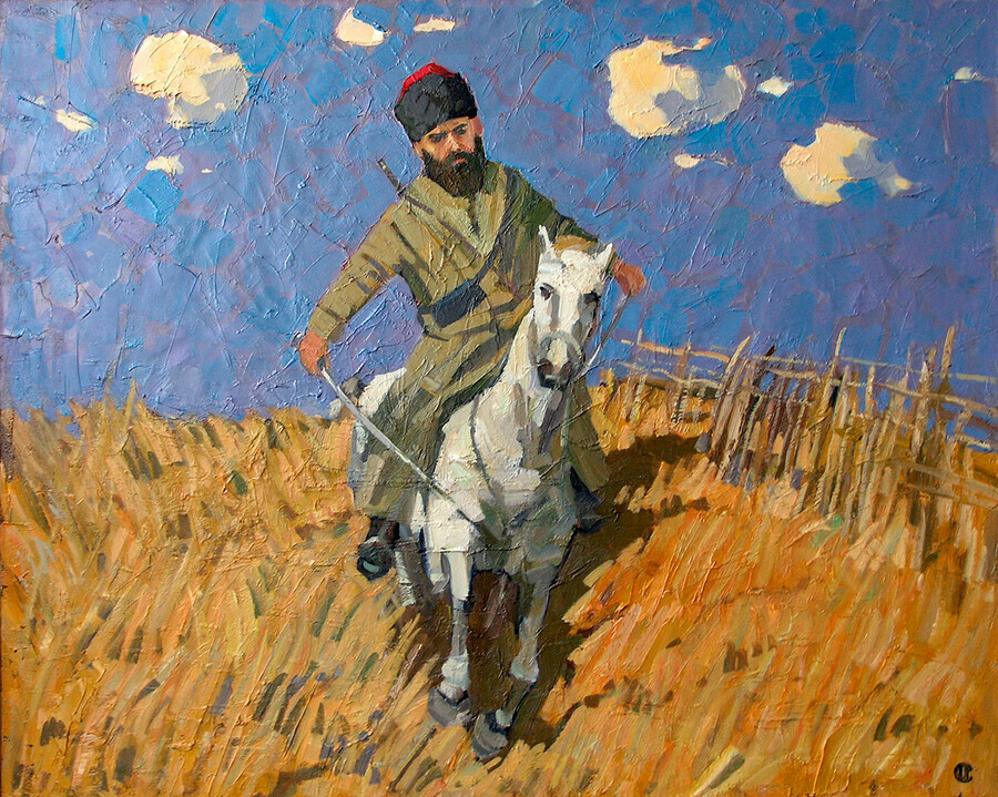 В Амурском краеведческом музее готовят выставку работ Сергея Попова о казачестве