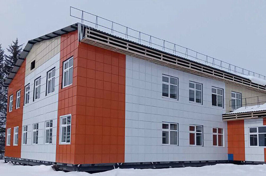 Строительство школы на севере Приамурья которое длится больше 5 лет заканчивается
