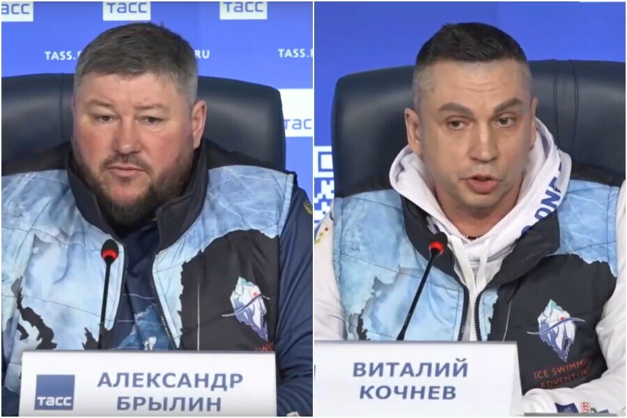 Амурский морж Александр Брылин и паралимпиец Виталий Кочнев покорят ледяные воды Антарктики