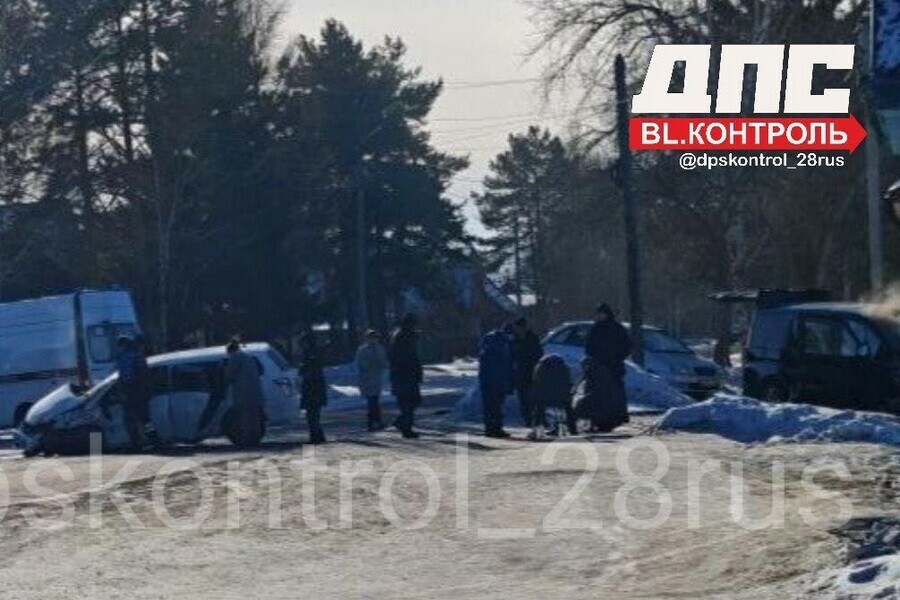 Жесткое ДТП произошло в Приамурье 