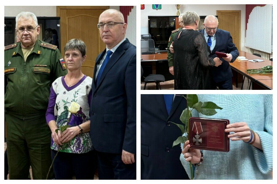 В Зее родственникам передали награды погибших на СВО амурчан 