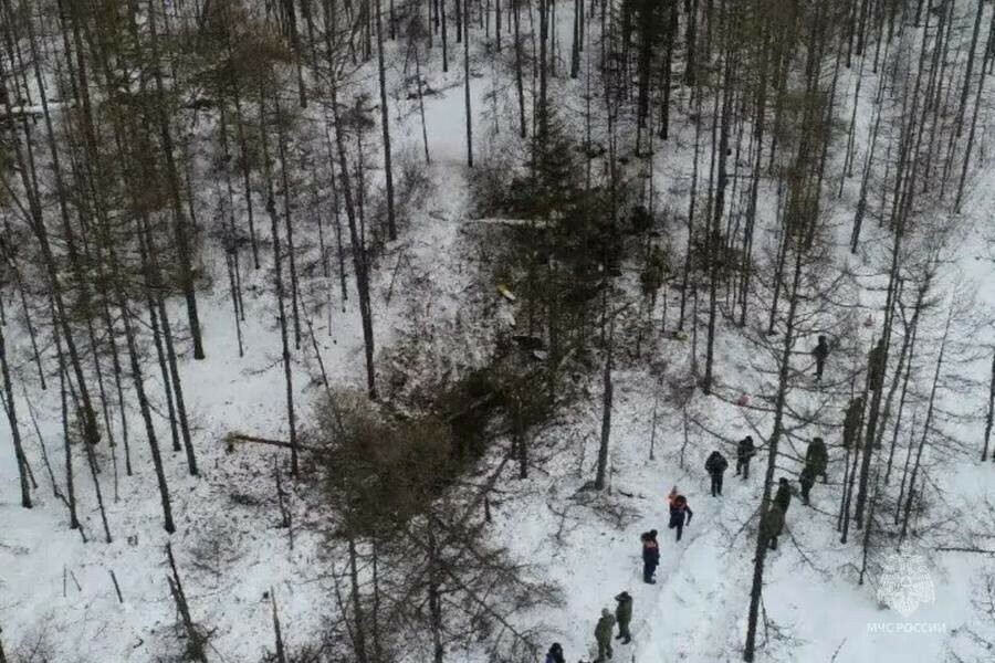 В округе Приамурья изза крушения вертолета объявлен трехдневный траур 