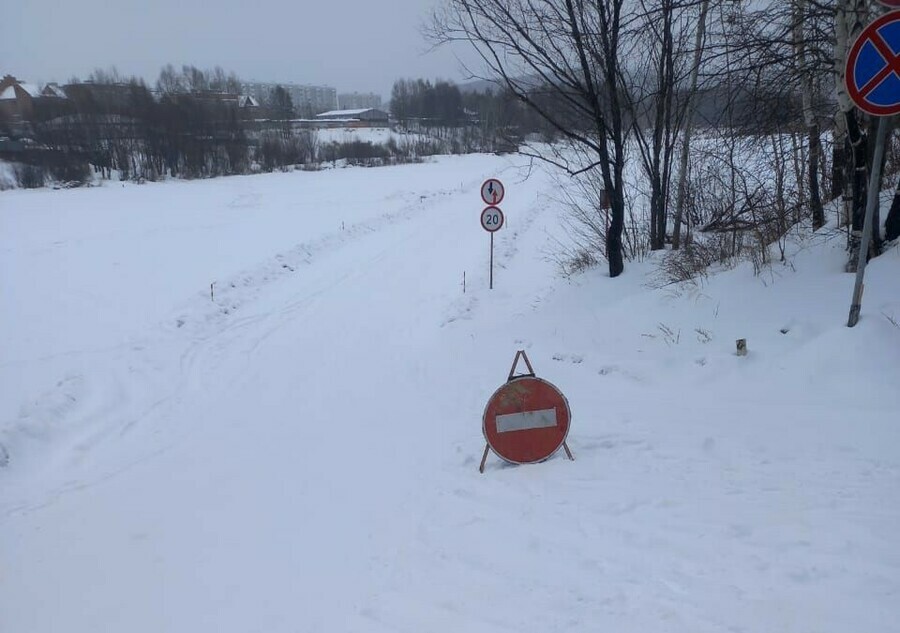 В Тынде неожиданно закрыли ледовую переправу