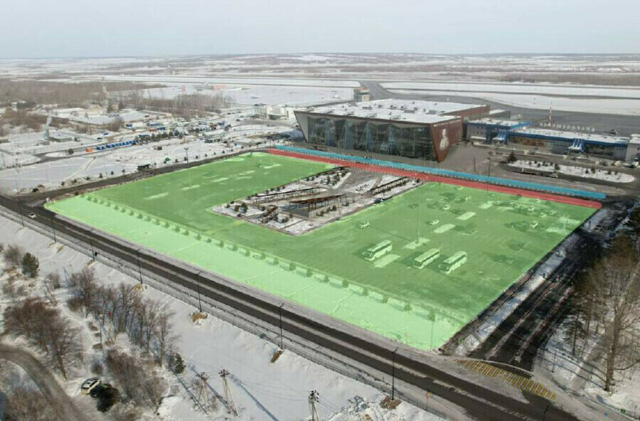 В аэропорту Благовещенска подготовили видеоролик как правильно подъезжать к терминалу и парковаться Изменения начнут действовать с 25 февраля