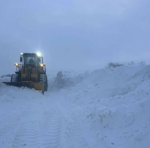 Сильный снегопад привел к транспортному коллапсу в Амурской области часть школьников перевели на дистант